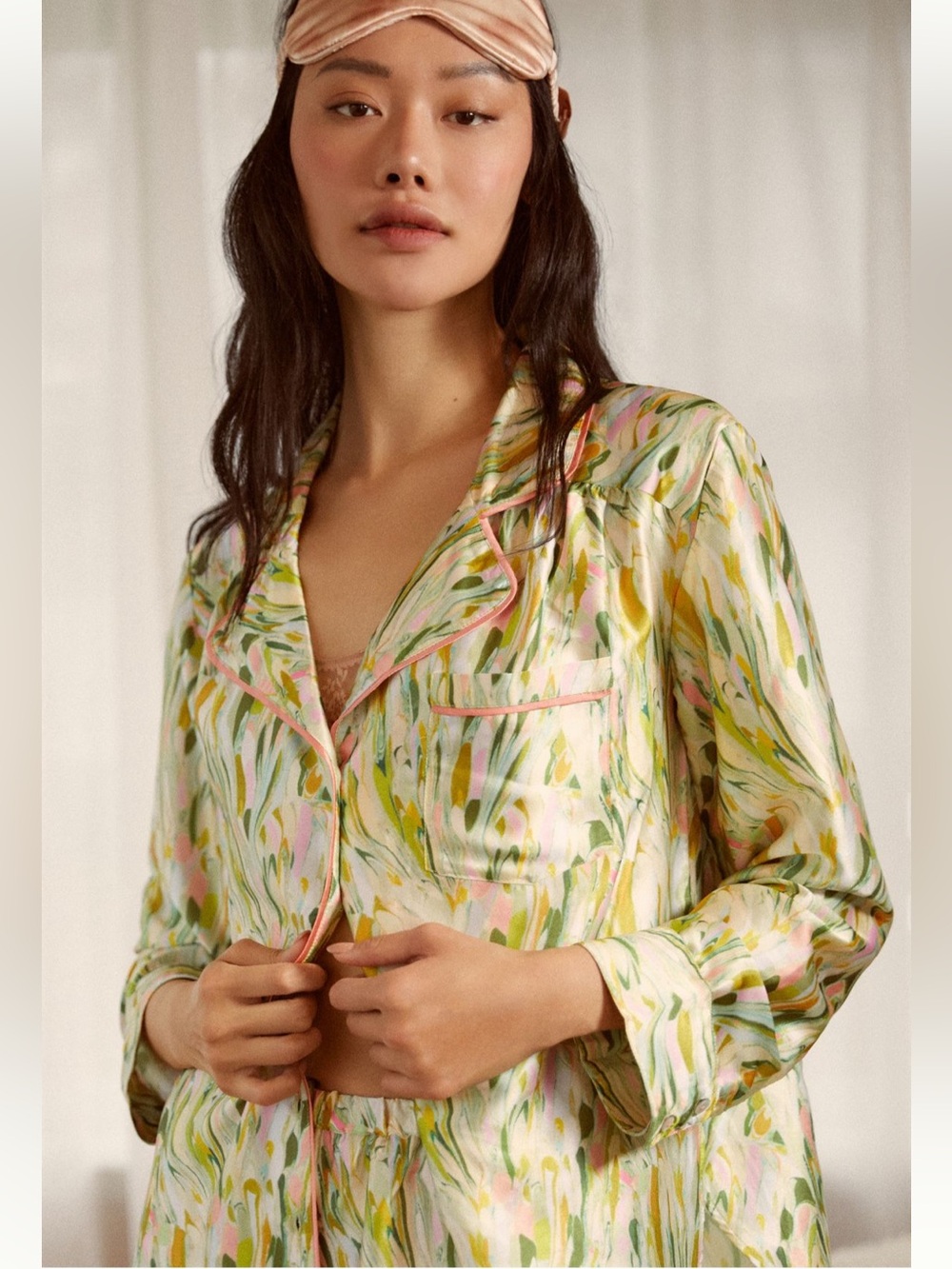 ***NEVER WORN***‎ Anthropologie Multicolor Swirl Blouse